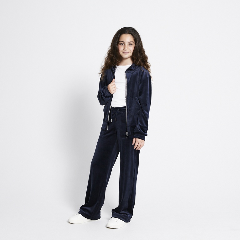 Velour pants "Ella star"